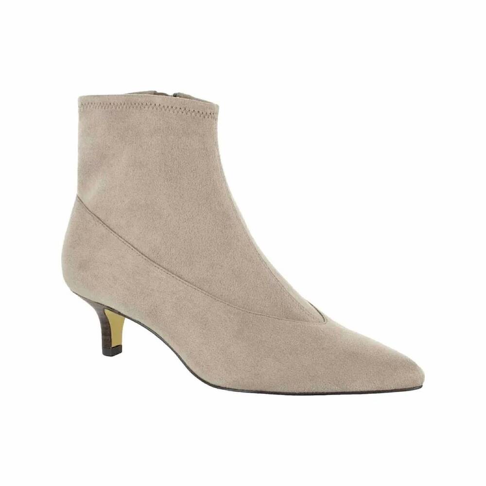 NEW BELLA-VITA SHOES SHOP women's stephanie ii suede booties in stone